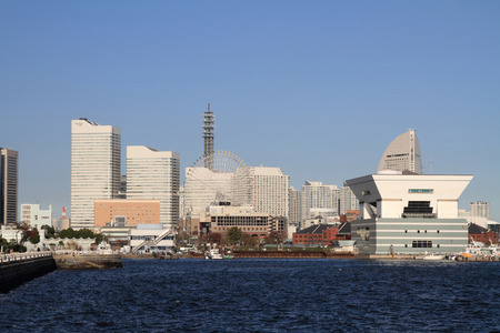 Yokohama minatomirai 21のeditorial素材