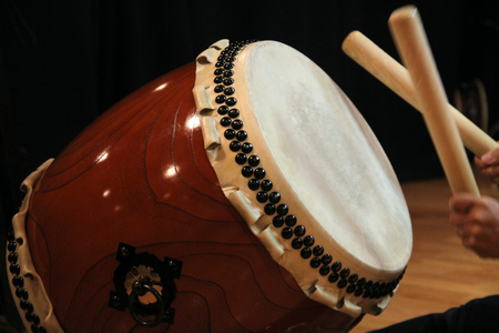 Japanese drumの写真素材