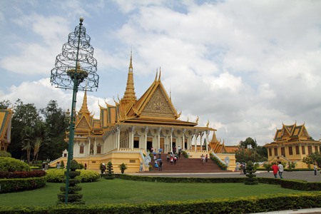 Royal palace in Cambodiaのeditorial素材