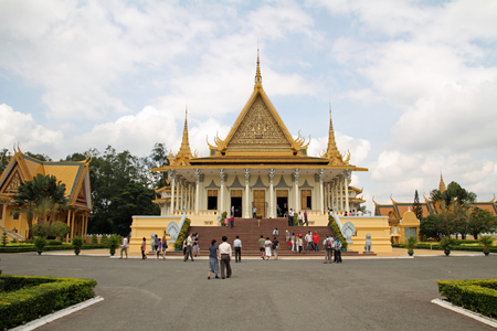 Royal palace in Cambodiaのeditorial素材