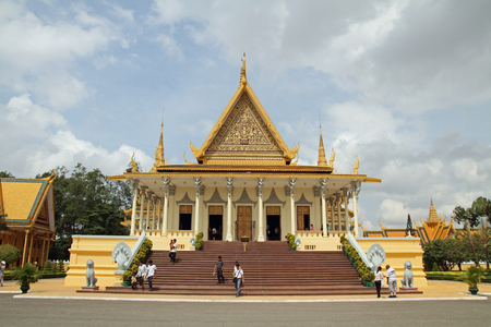Royal palace in Cambodiaのeditorial素材
