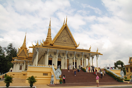 Royal palace in Cambodiaのeditorial素材