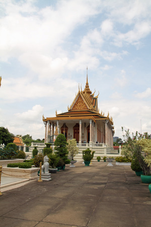 Silver Pagoda in Phnom Penh, Cambodiaのeditorial素材