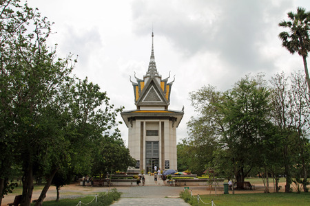 killing field in Phnom Penh, Cambodiaのeditorial素材