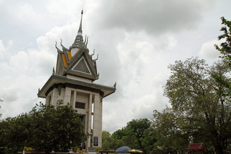 killing field in Phnom Penh, Cambodiaのeditorial素材