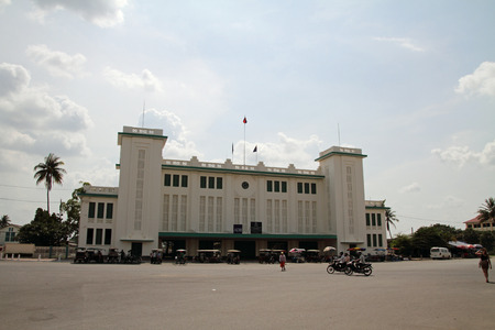 Phnom Penh central stationのeditorial素材