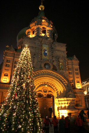 St. Sophia Cathedral in Harbinのeditorial素材