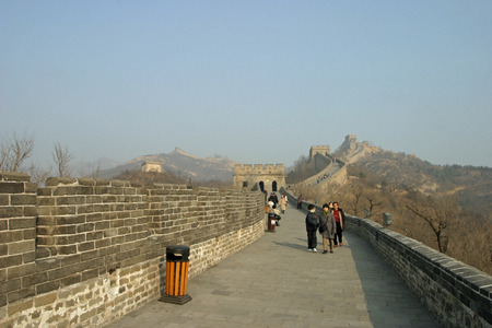 Great wall of Chinaのeditorial素材