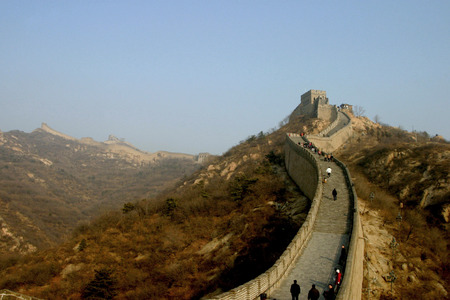 Great wall of Chinaのeditorial素材