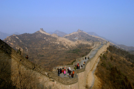 Great wall of Chinaのeditorial素材