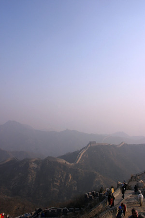Great wall of Chinaのeditorial素材