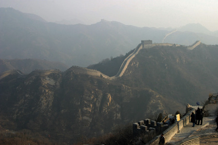 Great wall of Chinaのeditorial素材
