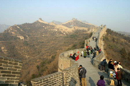 Great wall of Chinaのeditorial素材
