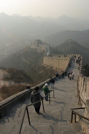 Great wall of Chinaのeditorial素材