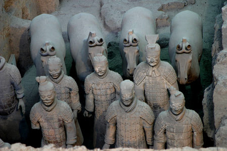 Terracotta armyのeditorial素材