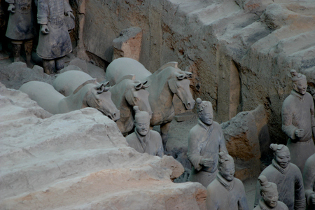 Terracotta armyのeditorial素材