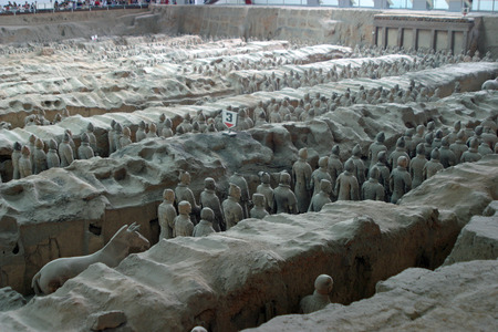 Terracotta armyのeditorial素材