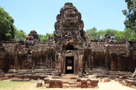 Ta Som in Angkorの写真素材