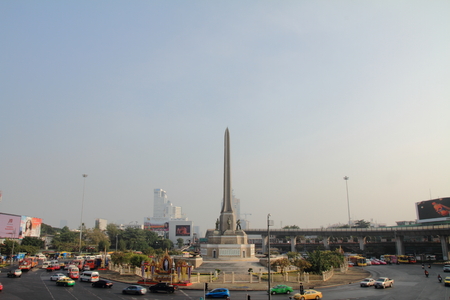 Victory Monument in Bangkokのeditorial素材