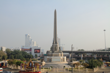 Victory Monument in Bangkokのeditorial素材