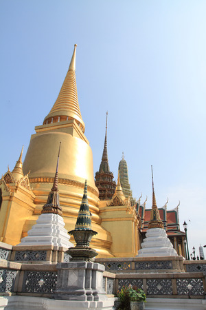 Wat Phra Kaew in Bangkokの写真素材