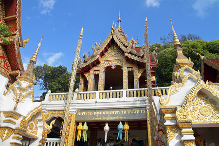 Doi Suthep in Chiang Mai, Thailandの写真素材