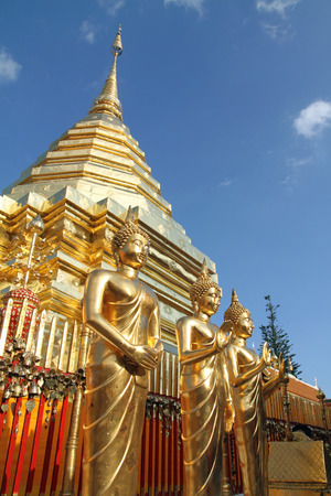 Doi Suthep in Chiang Mai, Thailandの写真素材
