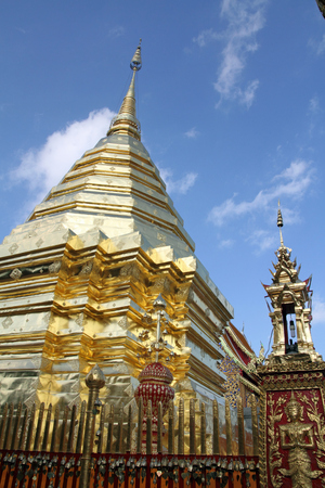Doi Suthep in Chiang Mai, Thailandの写真素材