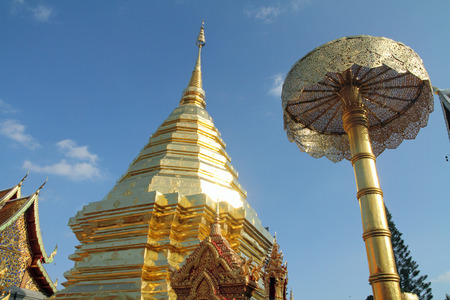 Doi Suthep in Chiang Mai, Thailandの写真素材