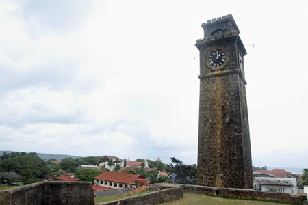 Clock tower in Galle, Sri Lanka