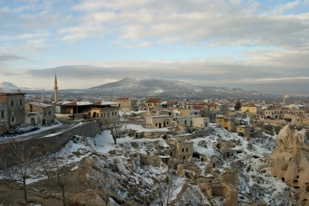 Uchisar in Cappadocia, Turkeyのeditorial素材