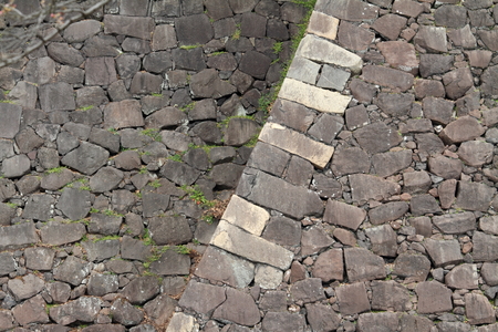 Castle wall of Edo castleのeditorial素材