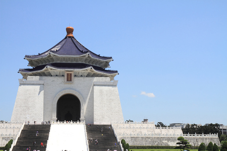 Chiang Kai-Shek memorial hallの写真素材