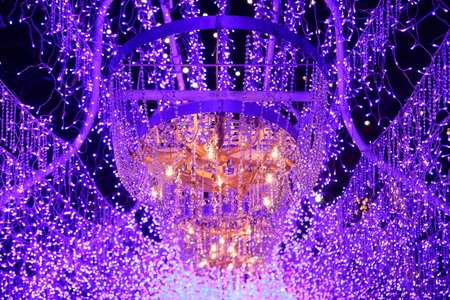 Christmas illuminationの写真素材