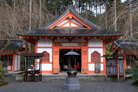 Kannon hall of Sanzenin in Kyoto, Japanのeditorial素材