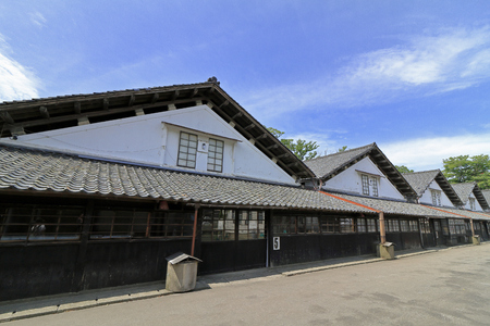Sankyo warehouse in Sakata, Yamagata, Japanのeditorial素材