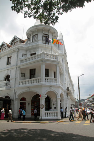 Queens hotel in Kandy, Sri Lankaのeditorial素材