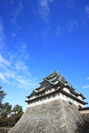 Nagoya castle in Aichi, Japanのeditorial素材