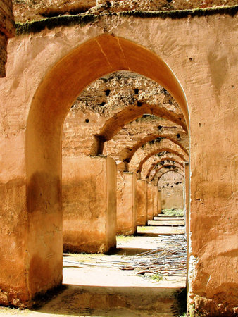 perfect architectural archesの写真素材