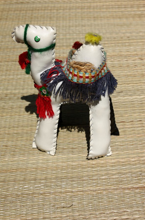 small camel toy souvenirの写真素材