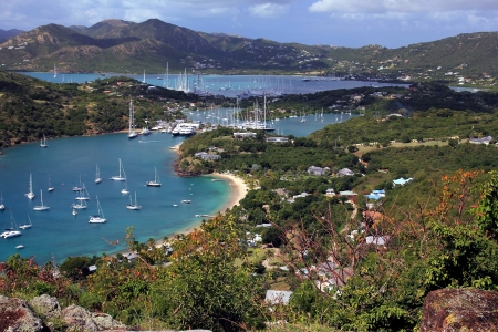 English Harbor, Antiguaの写真素材