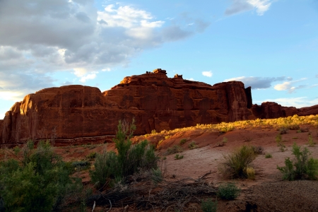 Arches National Parkの写真素材