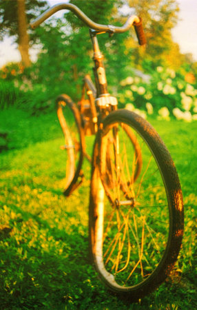 old school bicycle