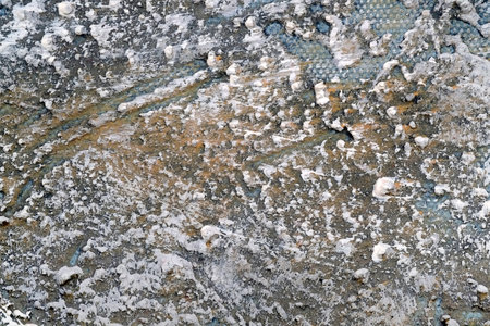 Isolated abstract on canvas close-upの写真素材