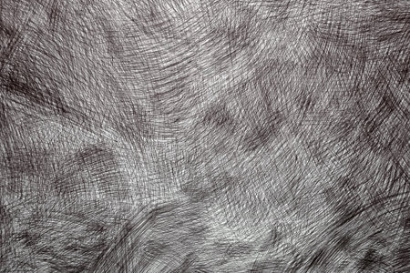 Abstract drawing with a ballpoint pen on paperの写真素材