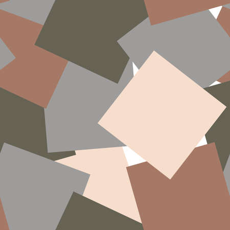 A pack of blank paper on a white background for presentation of a design project to a customer (seamless pattern)のイラスト素材