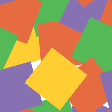 A pack of blank paper on a white background for presentation of a design project to a customer (seamless pattern)のイラスト素材