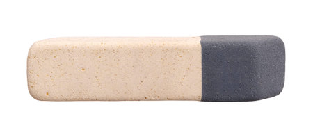 Eraser or rubber isolated on a white background.