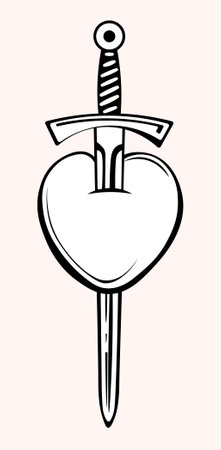 Medieval coat of arms of the Virgin Mary. vector imageのイラスト素材