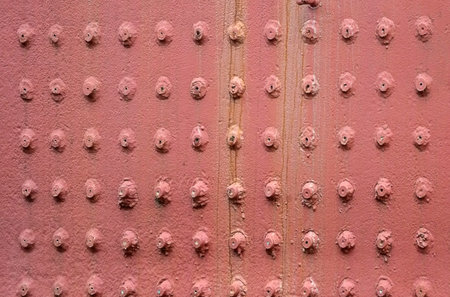 Isolated rust on surface of old mechanism for create graphic design backgroundの写真素材